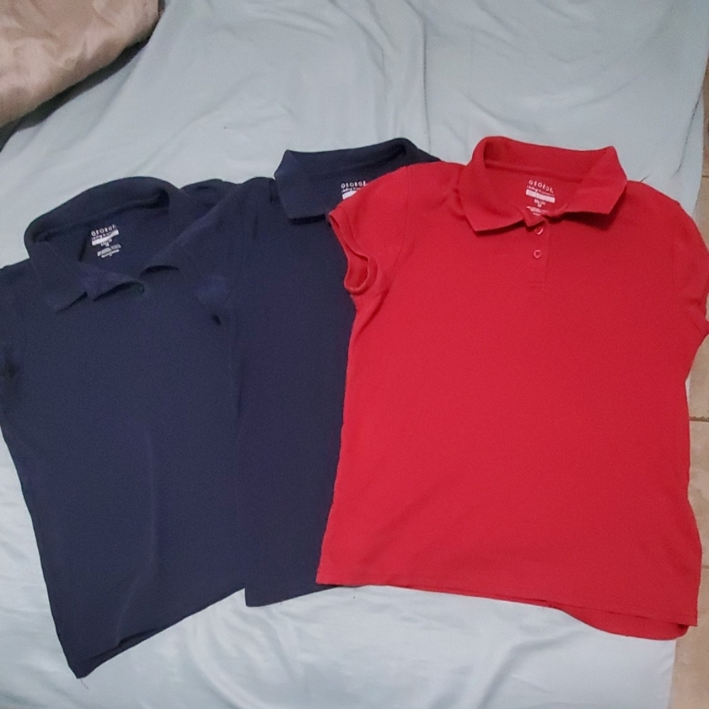 3 SIZE 18 George Brand Uniform polos